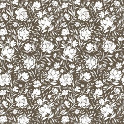 SILO FLORAL - BROWN