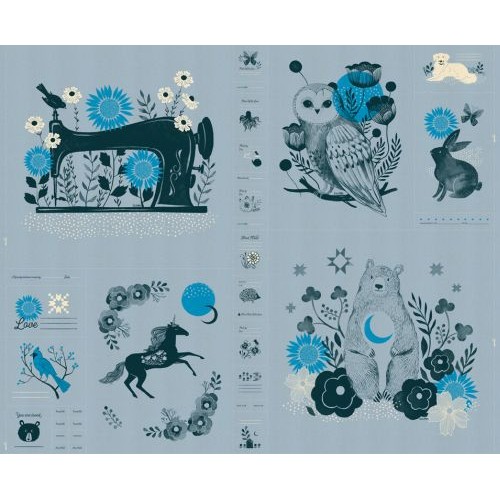 Ruby Star - FOREST PANEL (84CM) - SOFT BLUE