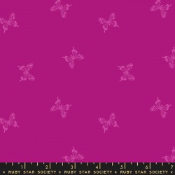 Ruby Star - Small Butterflies - PINK