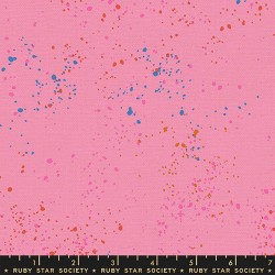RSS - Speckled Canvas (30/70-Linen/Cotton) - FLAMINGO