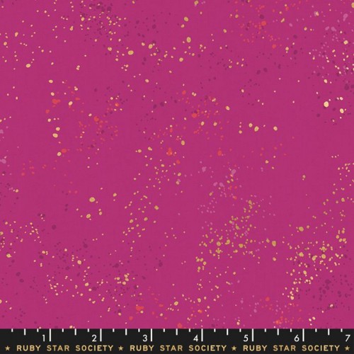Ruby Star Speckled metallic - BERRY