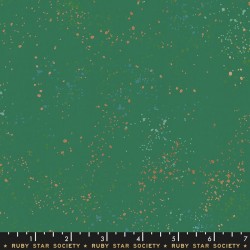Ruby Star Speckled metallic - EMERALD GREEN