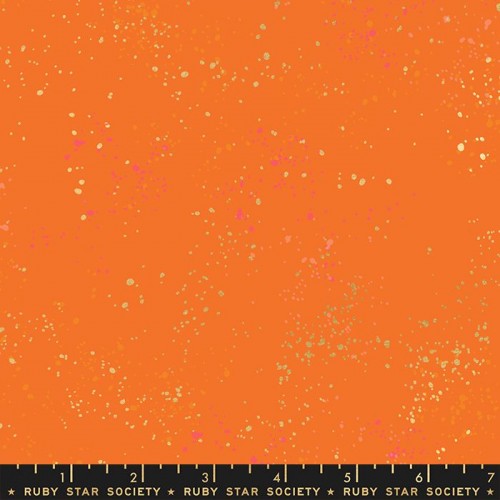 Ruby Star-Speckled metallic - BURNT ORANGE