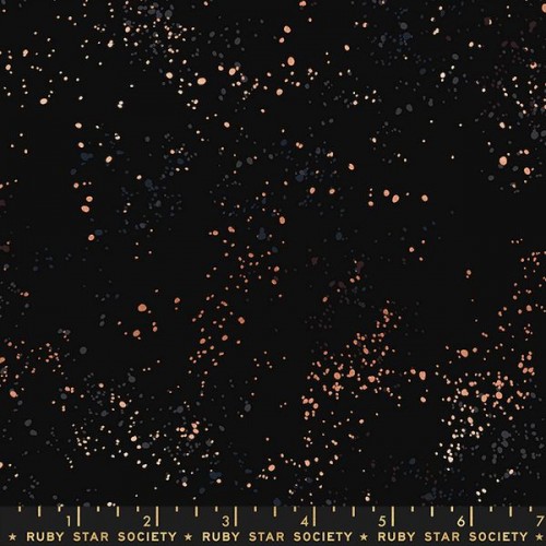 108" Wideback Ruby Star Speckled metallic - BLACK