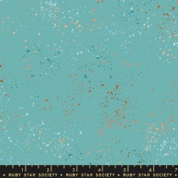 108" Wideback Ruby Star Speckled metallic - TURQUOISE