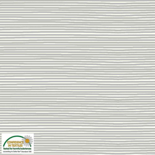 Avalana Jersey 160cm Wide Stripes - GREY