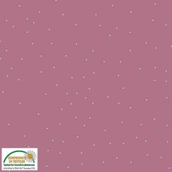 Avalana Jersey 160cm Wide Dots - DUSTY PINK