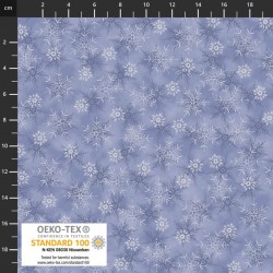 Snowflakes - PALE BLUE/SILVER