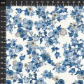 STOF FABRIC - Blue and Marble