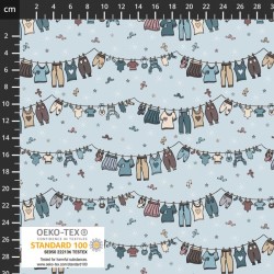 Clothes Line (Digital) - LIGHT BLUE