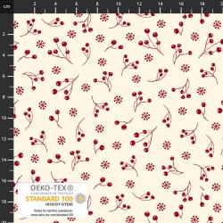 Berries & Snowflakes - WHITE