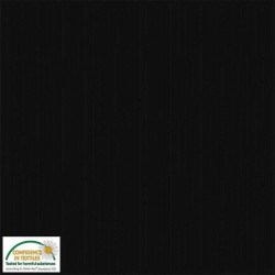 Avalana Rib Knit (57" wide) - BLACK