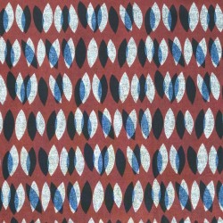 Blender - HORIZONTAL LEAVES - BURGUNDY