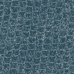 Panda Outlines - TEAL