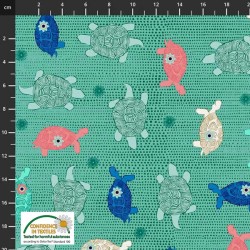 Tossed Turtles - AQUA