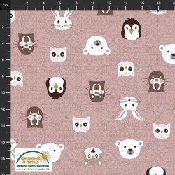 Nordic Animals - DUSTY PINK