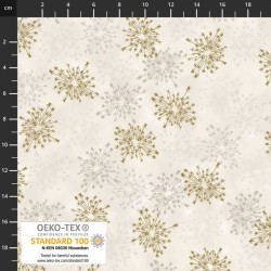 Xmas - Snowflakes - WHITE/GOLD/SILVER