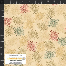 Xmas - Large Snowflakes - GOLD