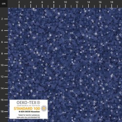 Xmas - Spots - BLUE/SILVER