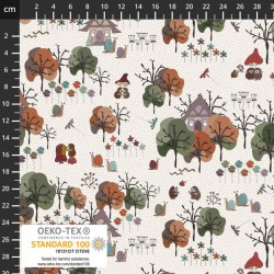 Woodland Scene - CREAM
