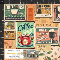 Antique Coffee Posters - MULTI