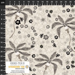 Flowers & Leaves - CREAM