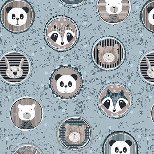 Panda Cameos - BLUE
