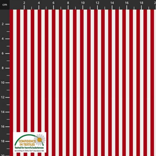 Large Stripes - RED