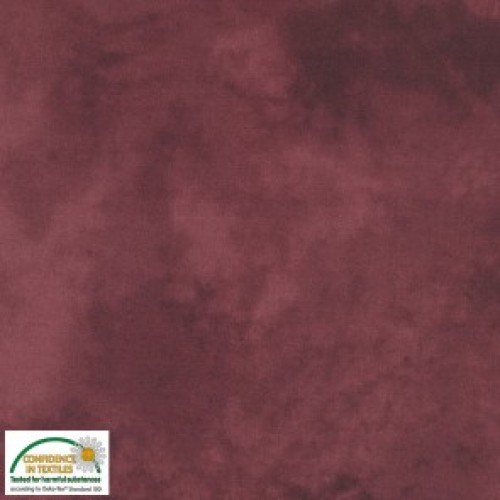 QUILTERS SHADOW -  CLARET