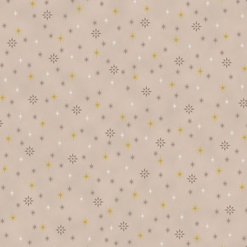 TINY STARS - TAUPE/GOLD