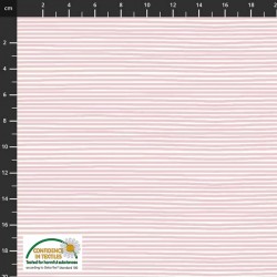 Avalana Jersey 160cm Wide Stripes - PINK