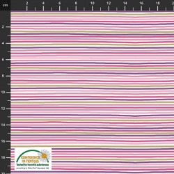 Avalana Jersey Knit160cm Wide Stripes - PINK
