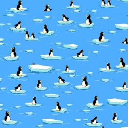 Penguins - SKY BLUE