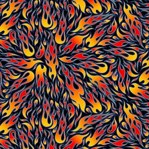 Flames-ORANGE