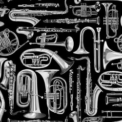 Brass Instruments - BLACK