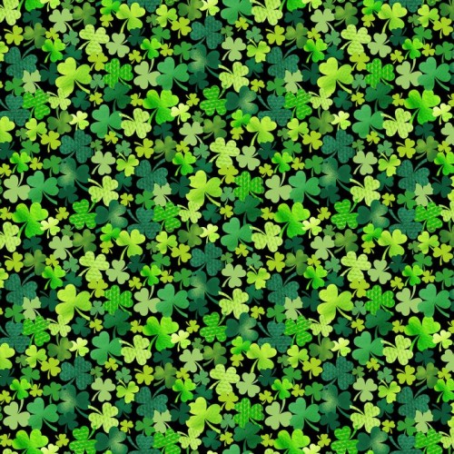 Packed Clovers - BLACK