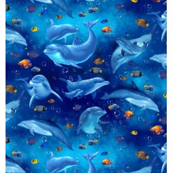 Dolphins with Fish - OCEAN
