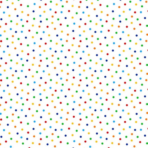 Dots on WHITE - WHITE
