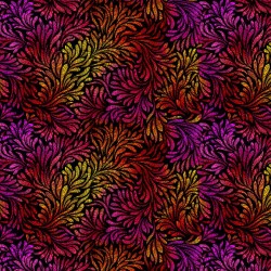 Curly Leaves - PURPLE/RED