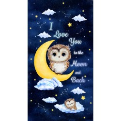 Owl Always Love You - Panel 60cm