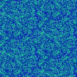 Swirls - BLUE