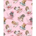 Timeless Treasures - Teacup Kitty