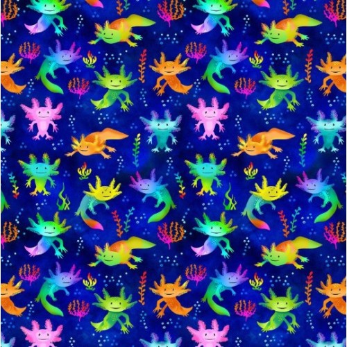 Axolotl Salamanders (Digital) - ROYAL