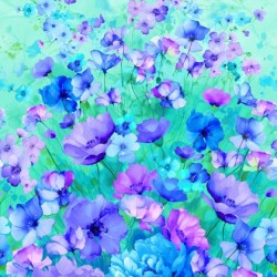 Floral (Digital) Panel 60cm - MULTI