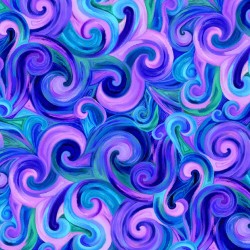Swirls (Digital) - PURPLE