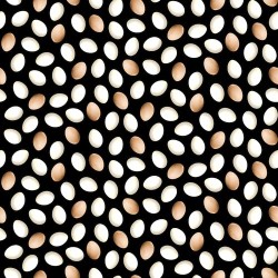 Chicken Eggs - BLACK