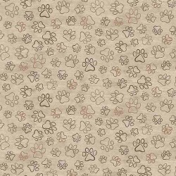 Paw drawn - NATURAL