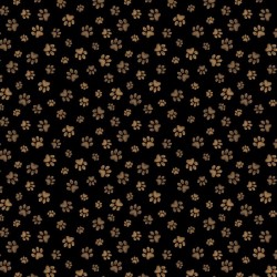 Digital - Cats paw prints-BLACK