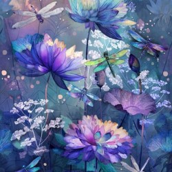 Dradonfly Mist Panel 60cm - MULTI