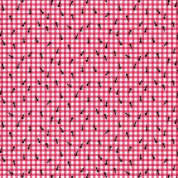 Ants On Gingham - PINK